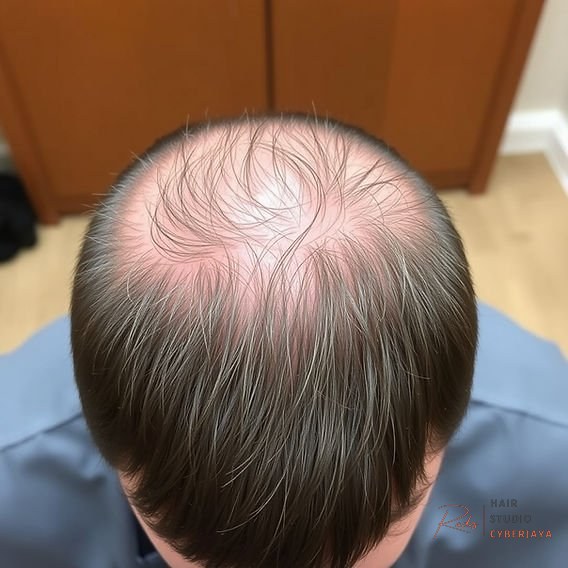 Hair Loss on Crown but Not Hairline Hair Loss on Crown but Not Hairline