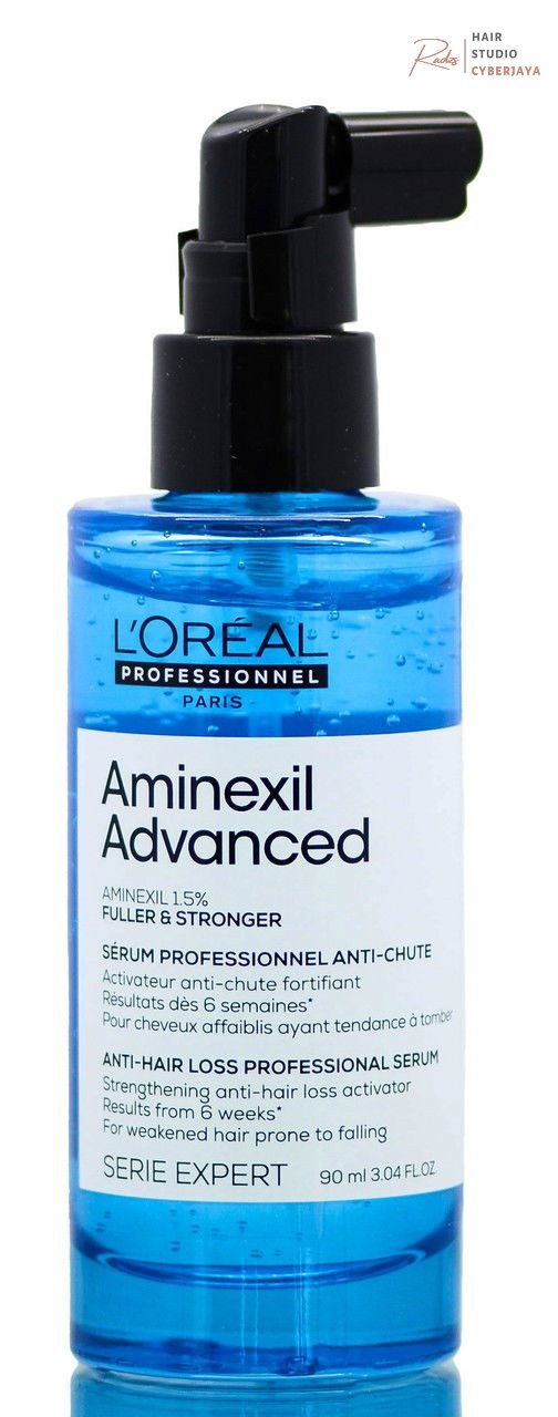 3.04 oz, L'Oreal Professionnel Aminexil Anti-Hair Loss Serum (Serioxyl Denser Hair Denser Densifying Treatment)
