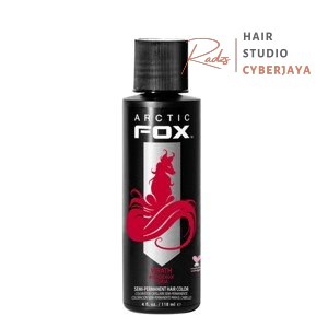 Arctic Fox Red Hair Dye Preparation Arctic Fox Semi-Permanent Hair Color Dye - Red - 4 fl oz
