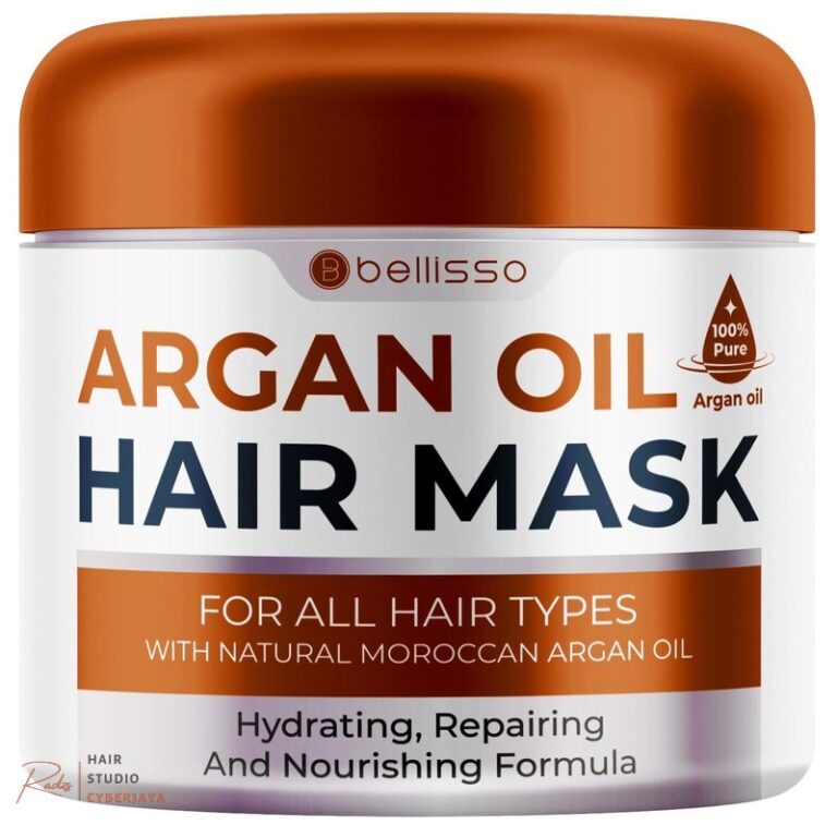Moroccan Argan Oil Mask - Deep Conditioning Moisturizer for Dry, Extremely Damaged Hair