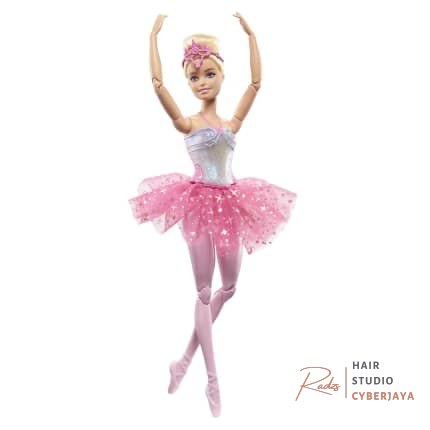 Barbie Dreamtopia Twinkle Lights Ballerina Doll, Blonde with Light-Up Feature, Tiara and Tutu | Mattel