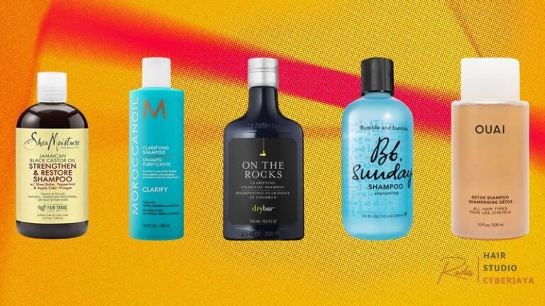 A collection of the best clarifying shampoos for fine hair