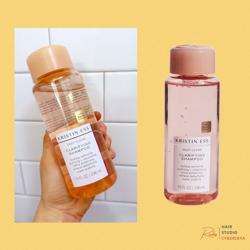 Leading Clarifying Shampoos for Hair Cleansing Selection of clarifying shampoos ready for deep cleansing