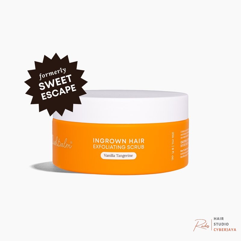 Bushbalm Sweet Escape Ingrown Hair Exfoliating Scrub Bushbalm Sweet Escape Ingrown Hair Exfoliating Scrub in a close-up