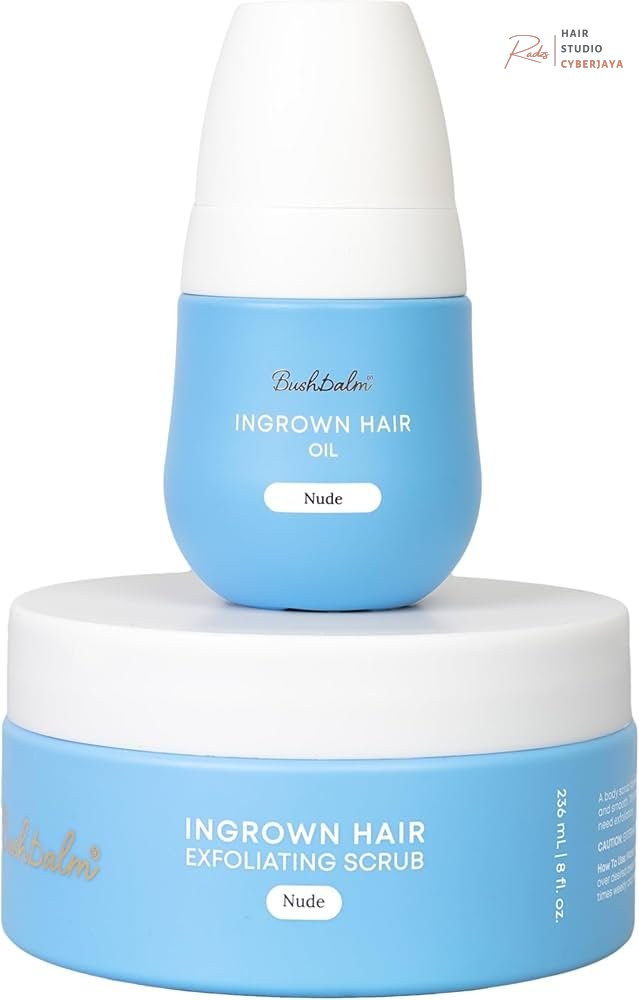 Amazon.com : Bushbalm 2-Step Ingrown Hair Routine - Nude Oil & Body Scrub | Pre/Post Shave & Wax Routine for Ingrown Hairs, Razor Bumps & Dry Skin. Oil 30ml & Scrub 236ml. Amazon.com : Bushbalm 2-Step Ingrown Hair Routine - Nude Oil & Body Scrub | Pre/Post Shave & Wax Routine for Ingrown Hairs, Razor Bumps & Dry Skin. Oil 30ml & Scrub 236ml.