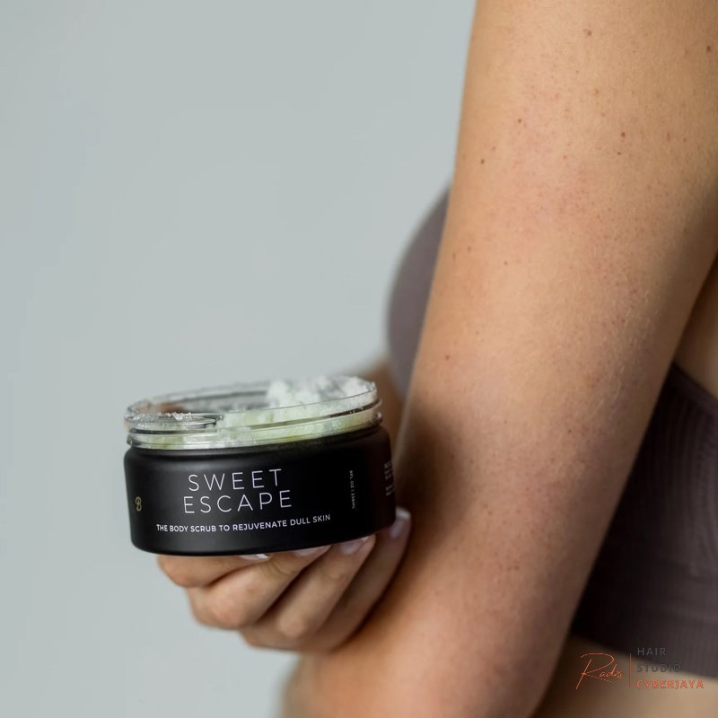 Sweet Escape BushBalm Ingrown Hair Exfoliating Scrub Sweet Escape BushBalm Ingrown Hair Exfoliating Scrub on a clean surface