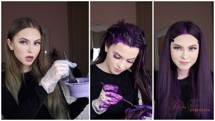 DYEING MY HAIR PURPLE | With Arctic Fox Purple Rain - YouTube DYEING MY HAIR PURPLE | With Arctic Fox Purple Rain - YouTube
