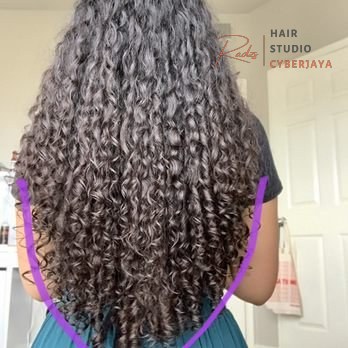 CURLY HAIR AUSTIN SALON - Radzs Hair Studio Client Transformations at Radzs Hair Studio Cyberjaya