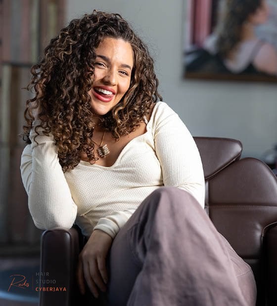 Curly Hair Salon in Cyberjaya | Radzs Hair Studio Curly Hair Salon Experience at Radzs Hair Studio Cyberjaya