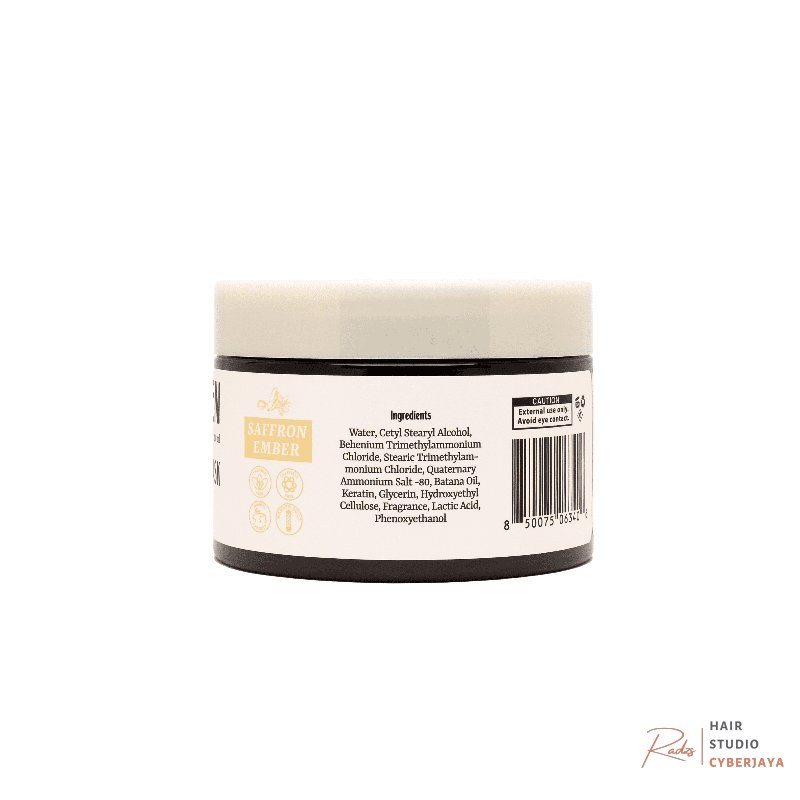 DANDYMEN COLLECTION Hydrating Batana Oil Hair Mask Saffron Ember DANDYMEN COLLECTION Hydrating Batana Oil Hair Mask Saffron Ember