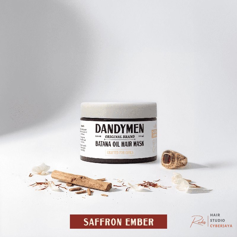 DandyMen Collection Saffron Ember Hair Mask 8.45 oz DandyMen Collection Saffron Ember Hair Mask 8.45 oz