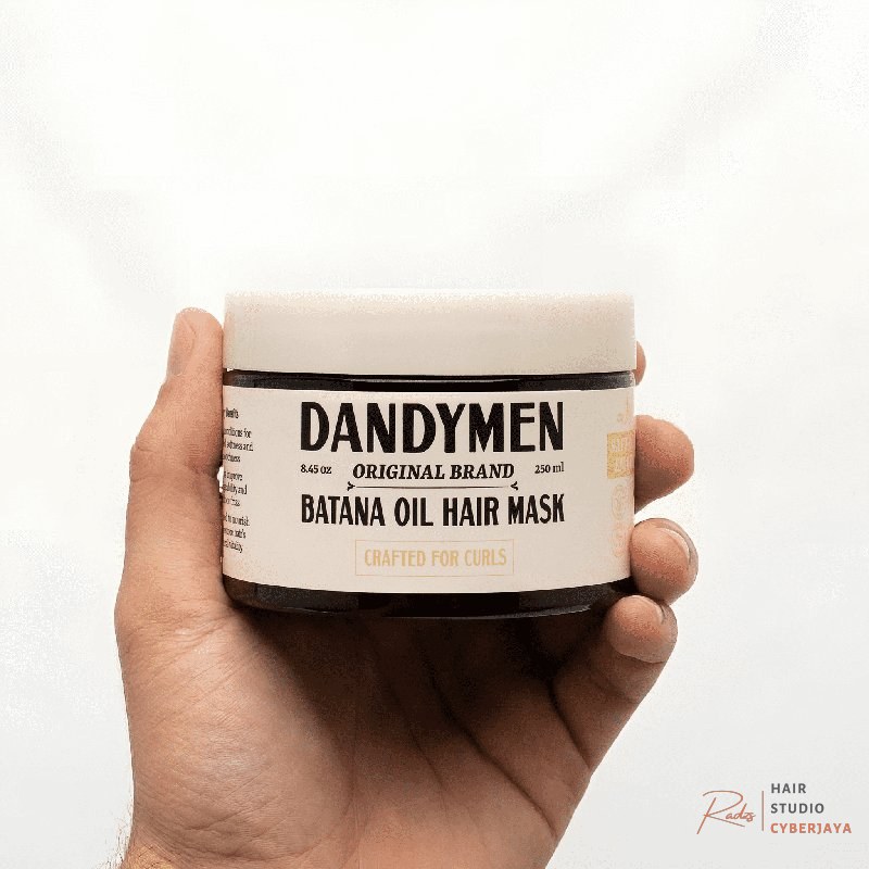 DANDYMEN COLLECTION Hydrating Batana Oil Hair Mask 8.45 oz Saffron Ember DANDYMEN COLLECTION Hydrating Batana Oil Hair Mask 8.45 oz Saffron Ember
