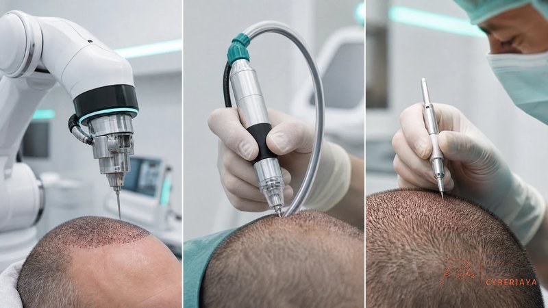 ARTAS vs. NeoGraft vs. Manual FUE: Which Hair Transplant Is Best? An overview of ARTAS, NeoGraft, and Manual FUE hair transplant methods