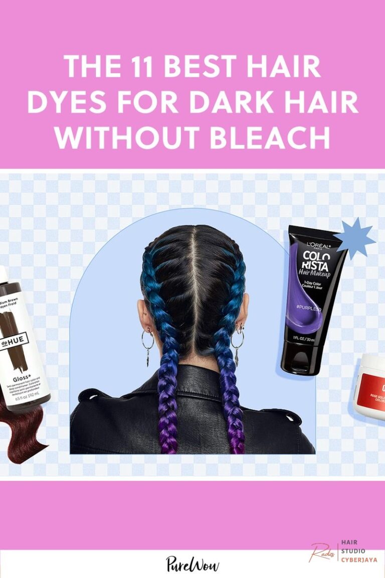 The 11 Best Hair Dyes for Dark Hair Without Bleach