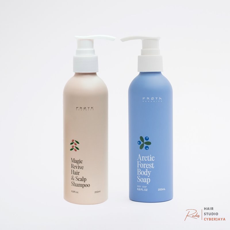 Frøya Organics Magic Revive Hair for Thinning Hair Complete Hair & Scalp System for Thinning Hair | Frøya