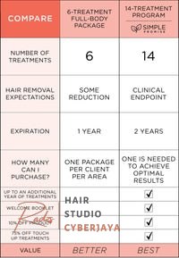 4-Treatment Full-Body Laser Hair Removal Package | Simplicity Laser 4-Treatment Full-Body Laser Hair Removal Package | Simplicity Laser