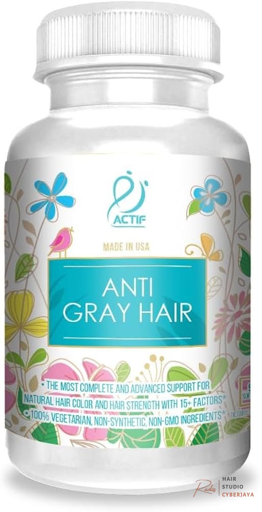 ACTIF Anti-Gray Hair Support ACTIF Anti-Gray Hair Mega Support supplement comparison