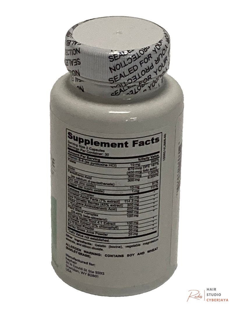 Heyhair Grey Escape Maximizing Results Heyhair Grey Escape Supplement for optimal results