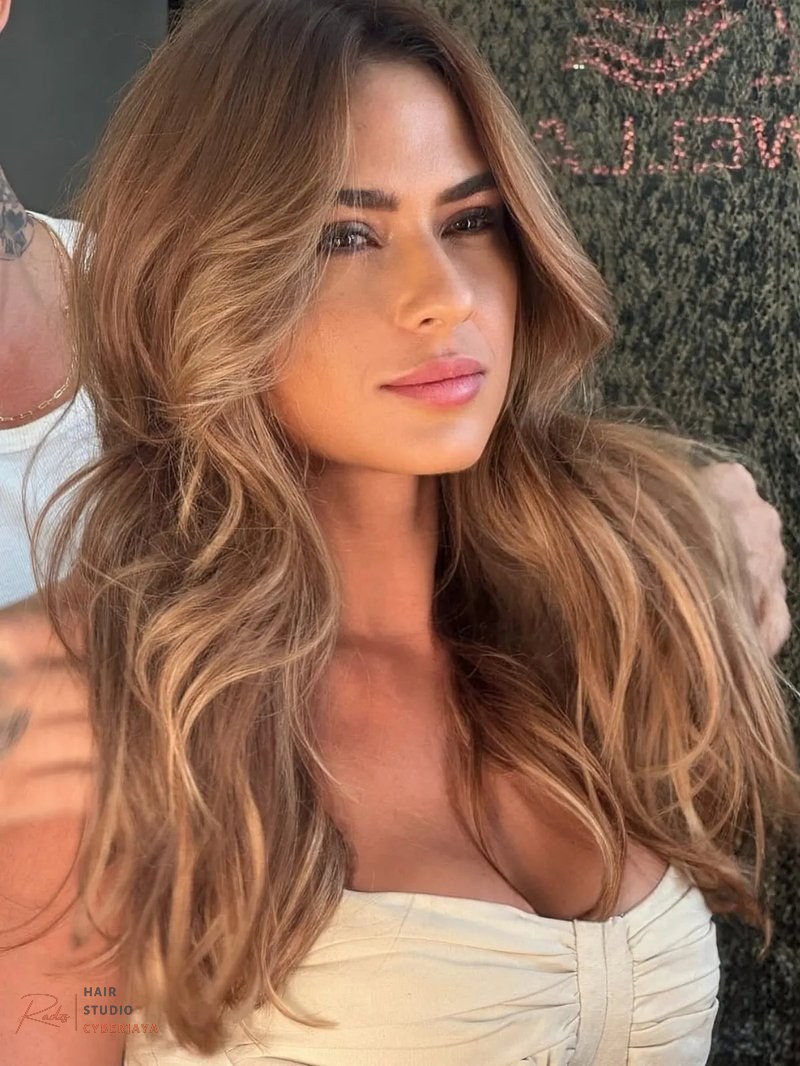 Natural Dark Blonde Look A soft, natural dark blonde hair color