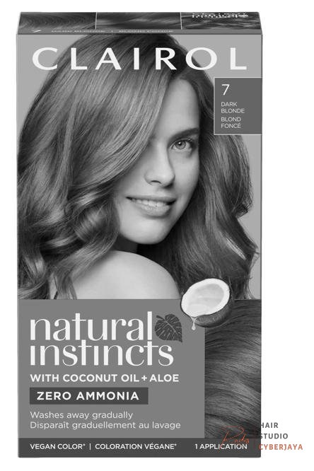 Clairol Natural Instincts 7 Dark Blonde Natural Instincts Vegan Hair Dye, 7 Dark Blonde