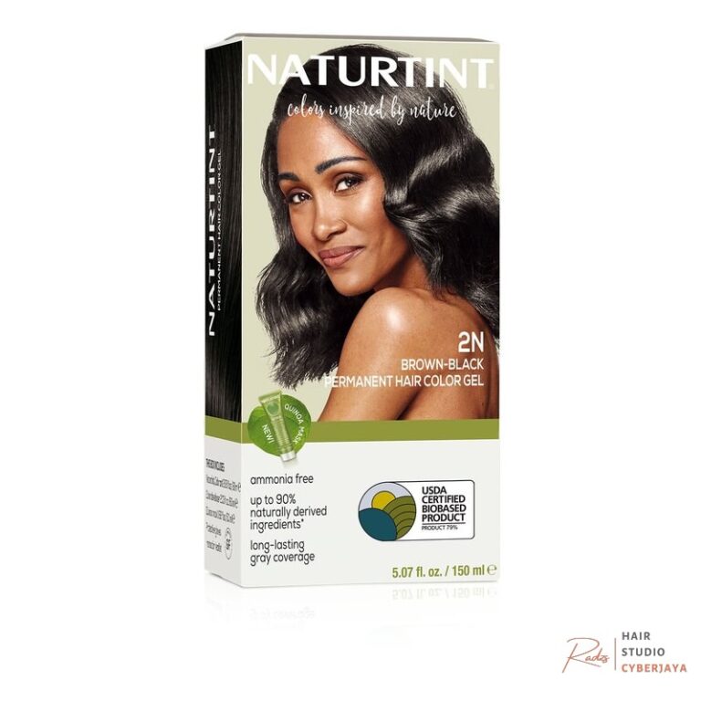 Naturtint Permanent Hair Color, 2N Black Brown is a great option for dark hair.