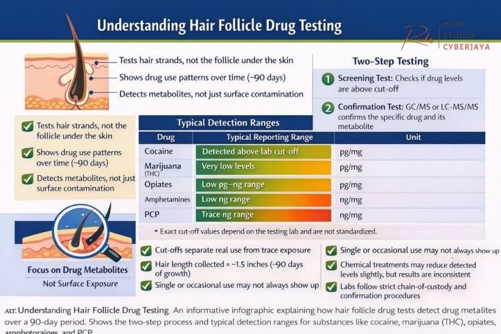 Hair Follicle Drug Test Results: Levels, Cut-Offs & What They Mean - Dr. Diana Rangaves, PharmD
