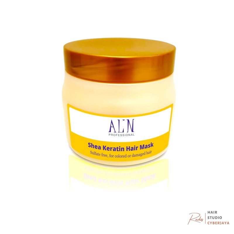 Shea Keratin Hair Mask for colored hair Shea Keratin Hair Mask for colored and/or damaged hair Professional Size - Alin USA Store
