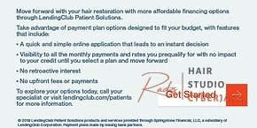 Financing Your Hair Restoration Financing Your Hair Restoration | Chicago Hair Transplant Clinic