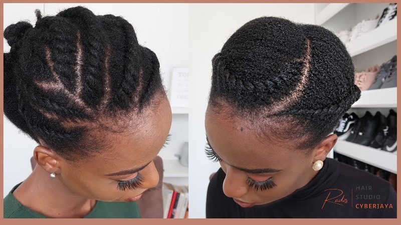 Simple & easy 4c hairstyles 10 SIMPLE & EASY HAIRSTYLES ON 4C SHORT MEDIUM NATURAL HAIR