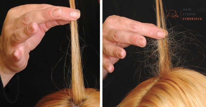 How Often Can You Dye Your Hair? Feel Test Feel your hair to assess its health before deciding how often you should dye your hair.