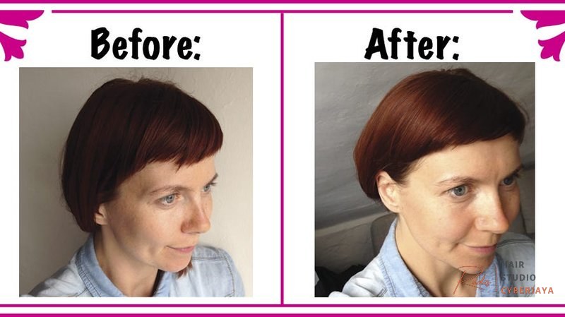 How to lighten hair naturally Before and after natural hair lightening