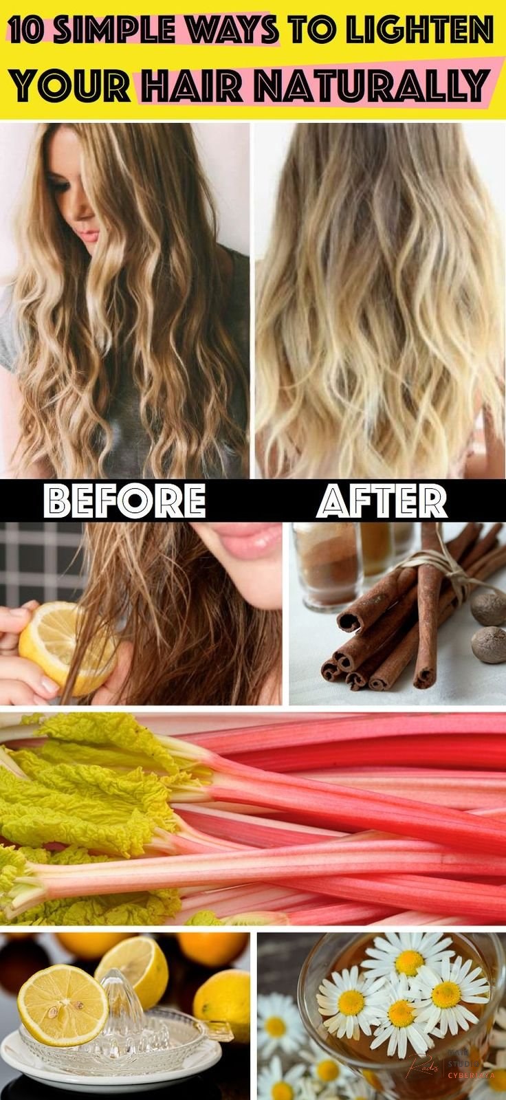 10 Amazingly Simple Ways to Lighten Your Hair Naturally – Cute DIY Projects Simple ways to lighten hair naturally at home