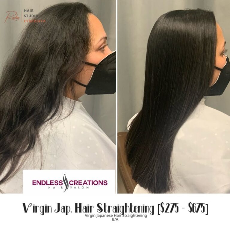 Japanese Permanent Hair Straightening for sleek results