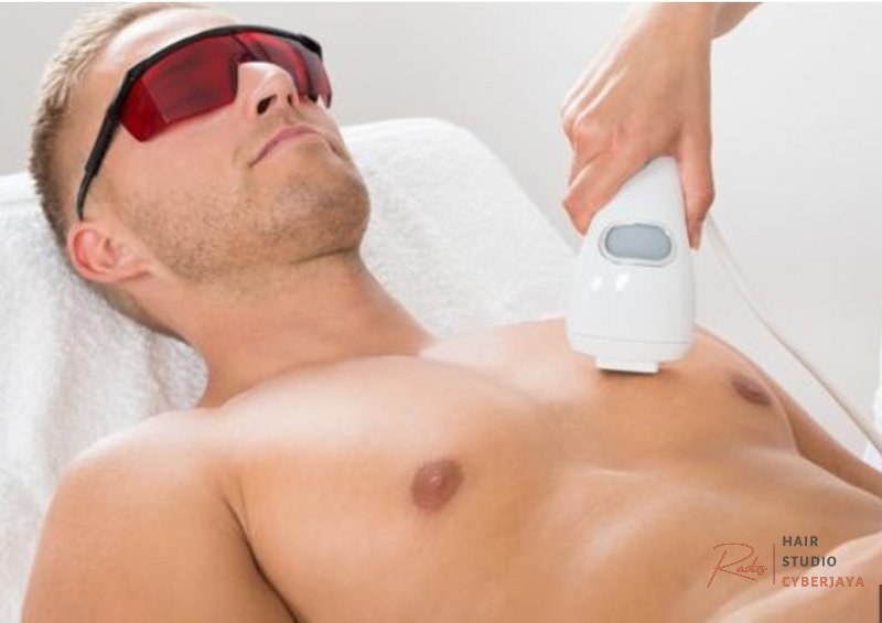 Professional chest laser hair removal Chest Laser Hair Removal (Man)