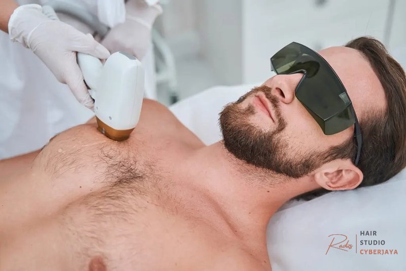 Preparation for chest laser hair removal Laser Hair Removal for the Chest - Laser by Aleya
