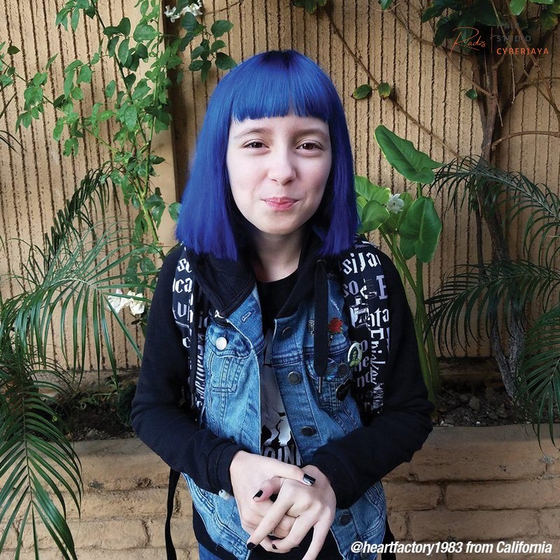 Manic Panic Rockabilly Blue - Classic High Voltage Semi Permanent Hair Color Dye Manic Panic Rockabilly Blue - Classic High Voltage Semi Permanent Hair Color Dye