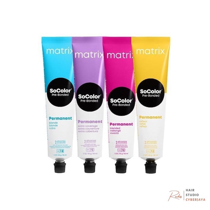 Matrix SoColor Pre-Bonded Permanent Cream Hair Color offers exceptional vibrancy
