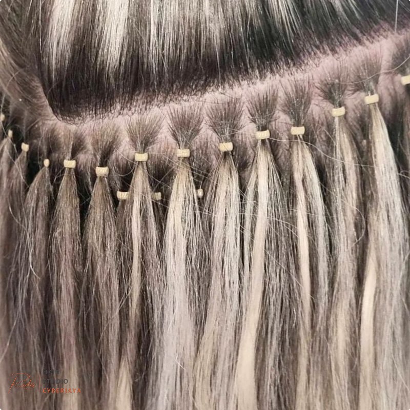 Microbead & Microlink Hair Extensions installation | IMH Studio Marbella