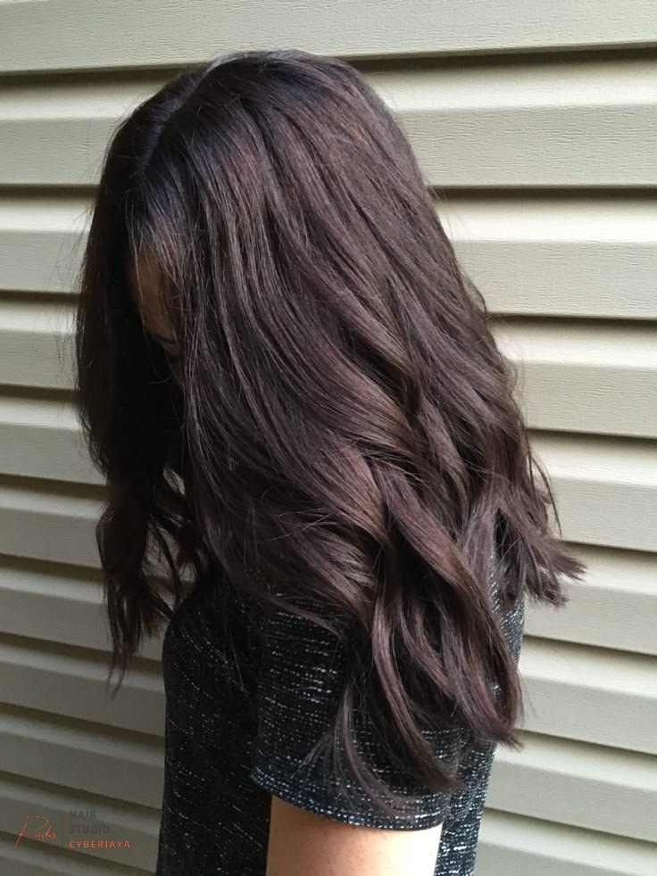 Beautiful Dark Mocha Brown Hair Dark mocha brown hair styled in soft waves