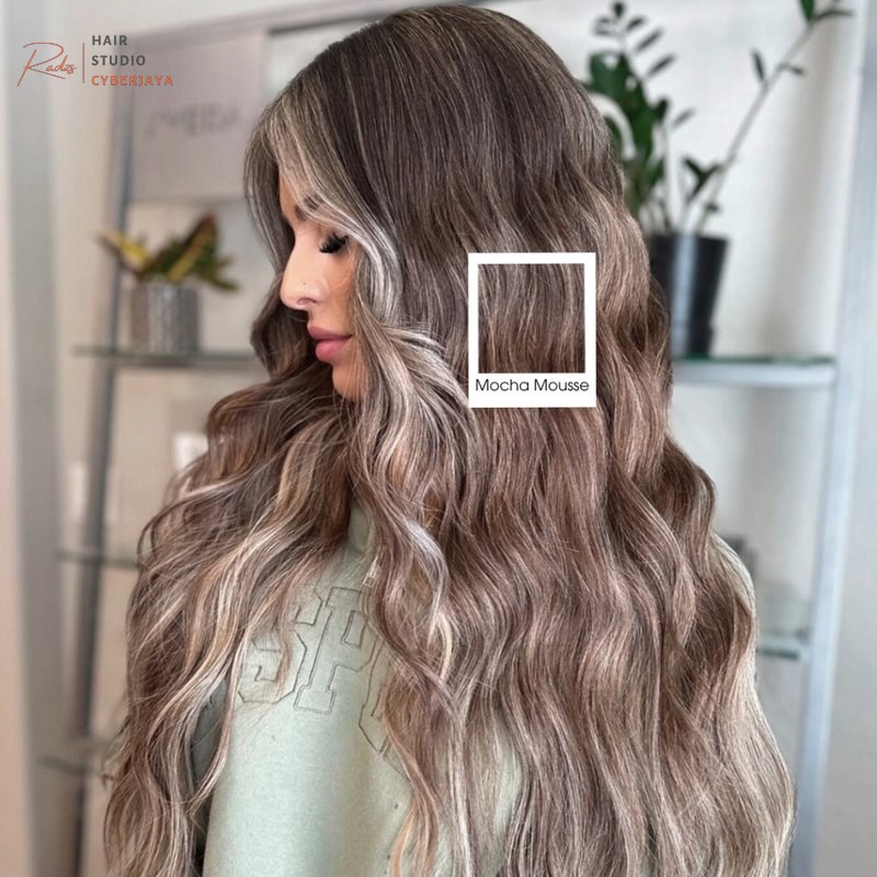 Mocha Mousse Aveda Color Magic Mocha Mousse: Pantone's 2025 Color of the Year Meets Aveda Color Magic, showcasing a stunning blend for hair.