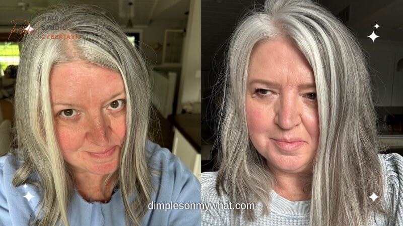 HOW TO REMOVE BRASSINESS FROM GRAY HAIR - dimplesonmywhat HOW TO REMOVE BRASSINESS FROM GRAY HAIR - dimplesonmywhat