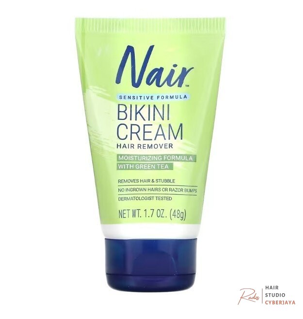 Nair Bikini Cream 4 Pack Nair, 4 PACK, Hair Remover, Bikini Cream, Sensitive Formula, 1.7 oz (48 g) each