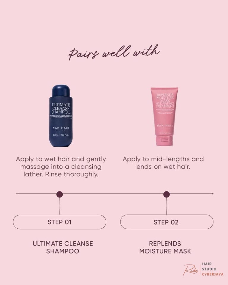 NAK Hair Ultimate Cleanse Shampoo 350ml – NAK Hair