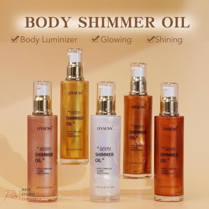 Liyalan Shimmer Body Oil Pearl White for Brilliant Glow Liyalan Shimmer Body Oil Pearl White for brilliant glow