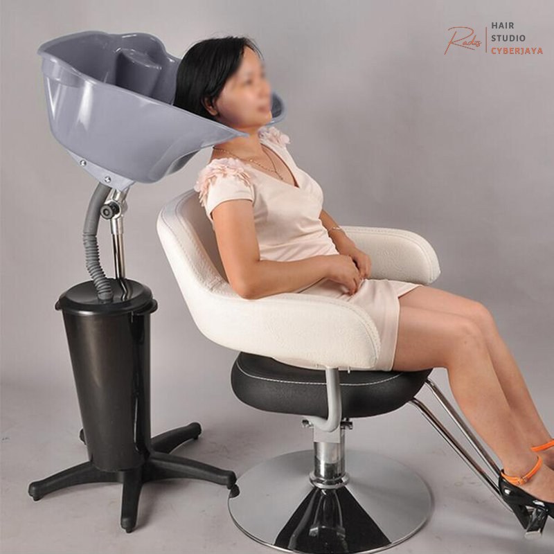 Portable Backwash Hair Washing Basin Portable backwash hair washing basin for salon spa beauty equipment