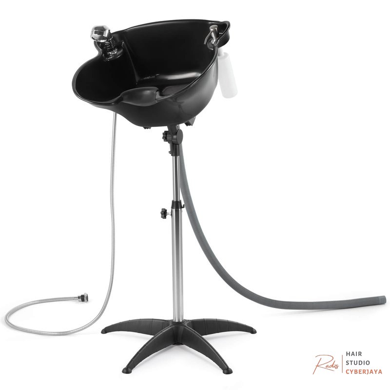 Adjustable Portable Salon Sink Portable salon sink with adjustable height and drain for barbers