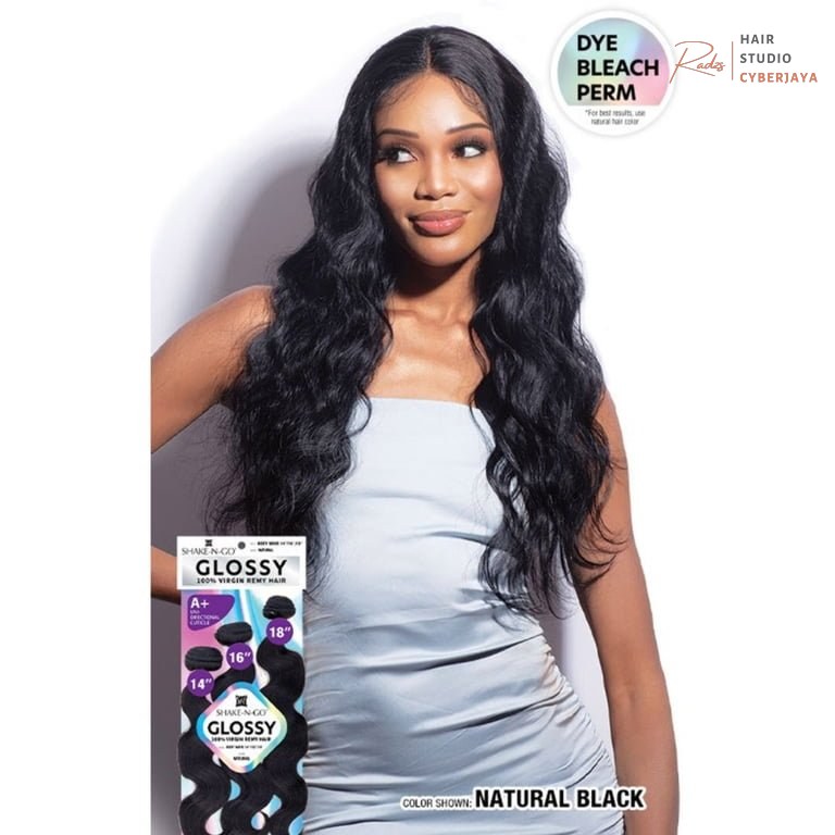 Glossy Body Wave Weave Shake N Go Glossy Body Wave hair weave