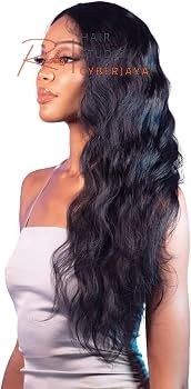Glossy Body Wave Bundles Natural Black Shake-N-Go Glossy Body Wave in natural black