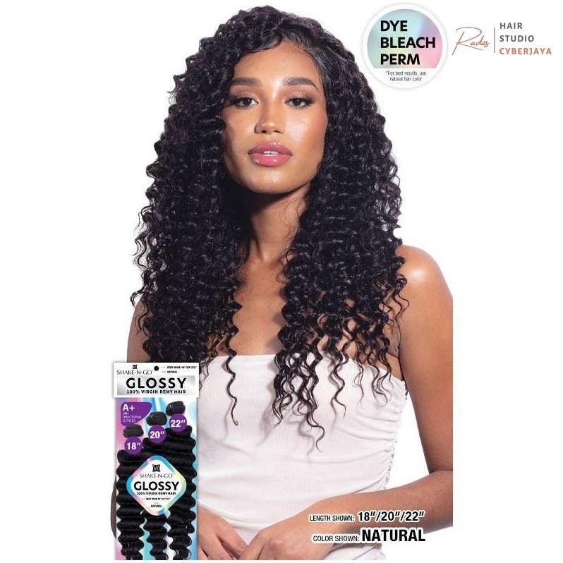 Glossy Deep Wave Bundles Shake-N-Go Glossy Deep Wave Multipack