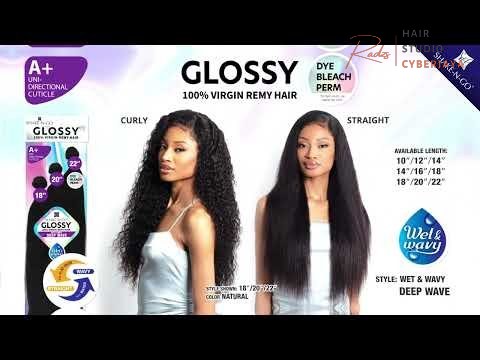 Glossy Wet and Wavy Bundles Shake N Go Glossy Wet and Wavy Deep Wave